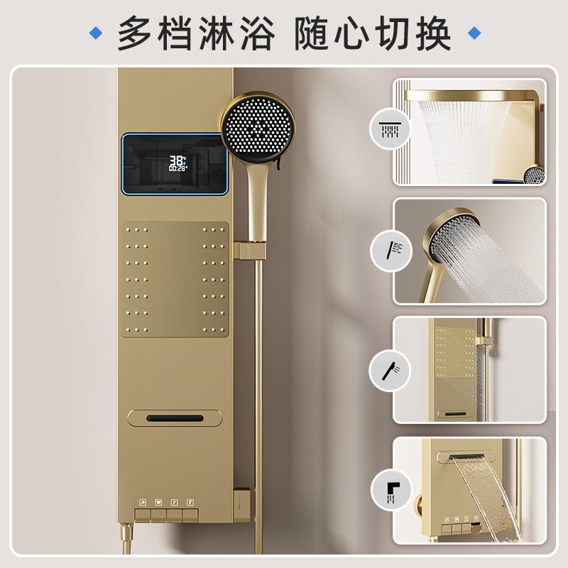 Smart Home Control - 스페이스 그레이 스마트 디지털 디스플레이 온도