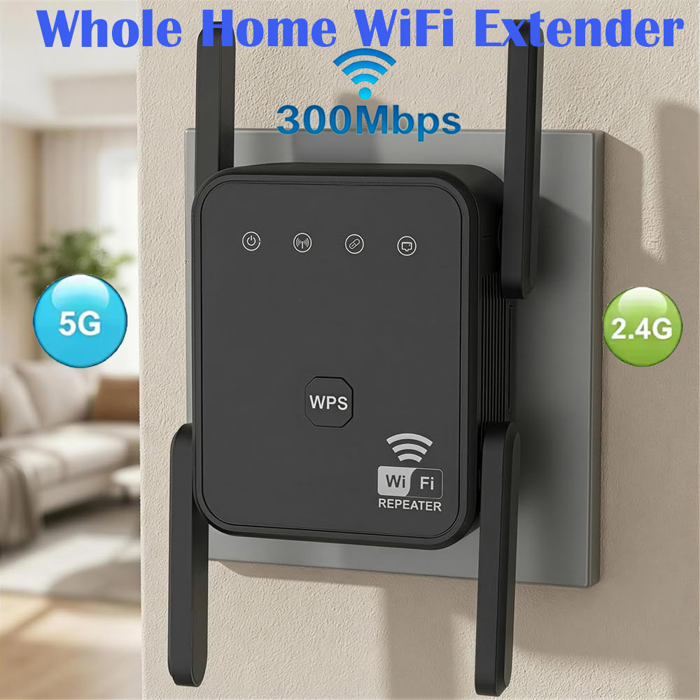 Smart Home Network - 2026년형 새로운 와이파이 리피터 300Mbps 2.4GHz