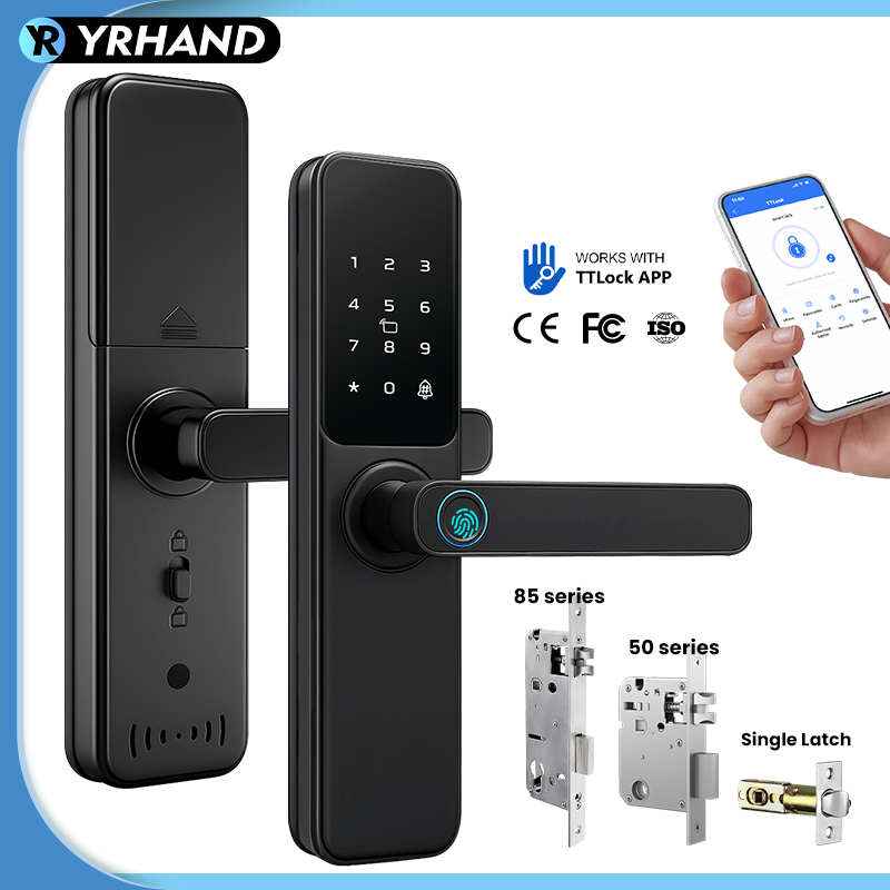Smart Home Dashboard - 블루투스 TTLock 앱 지문 잠금 장치