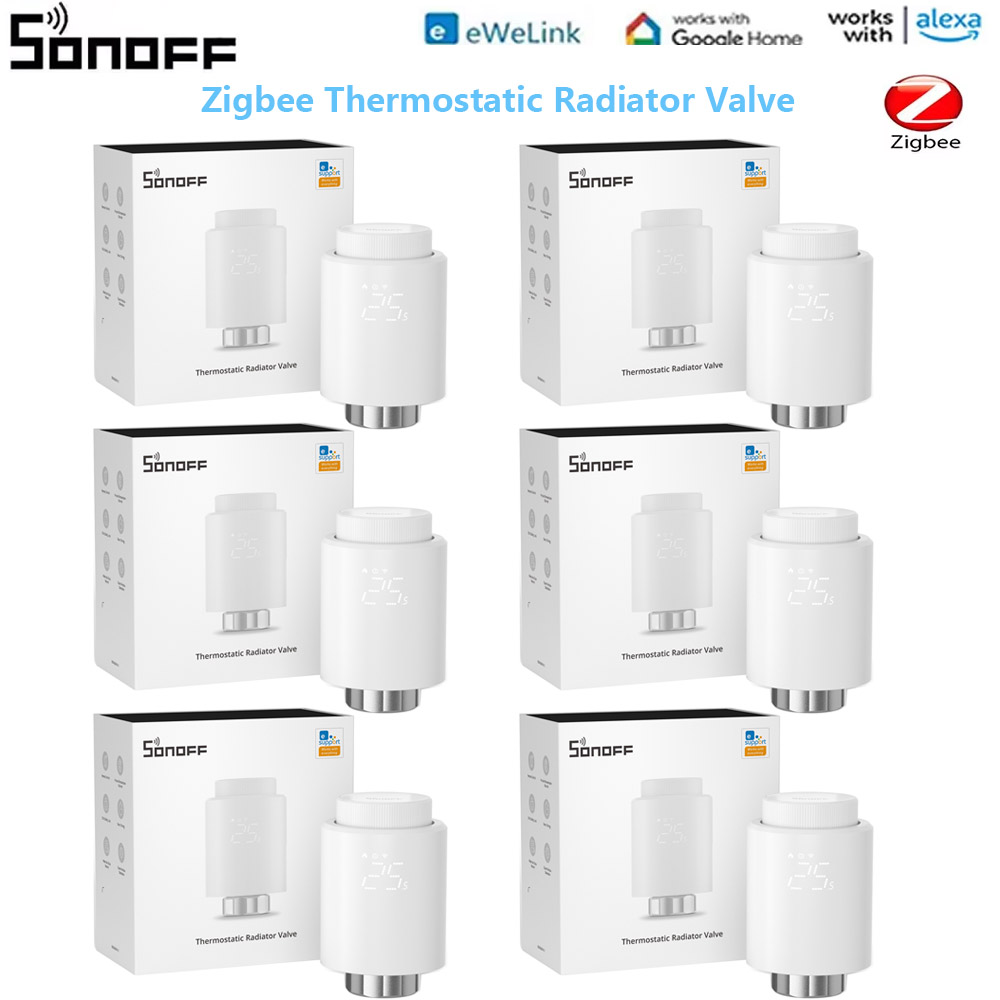 Smart Home Mqtt - SONOFF 스마트 TRV 지그비 온도 조절