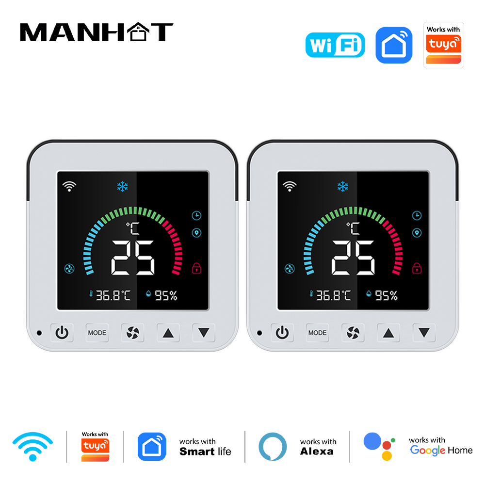 Smart Home Dashboard - MANHOT 스마트 온도 조절기 WiFi AC