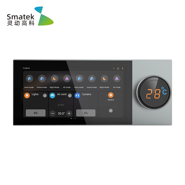 Smart Home Touchscreen Control Panel - 2026 다기능 6인치 KNX EIB 스마트