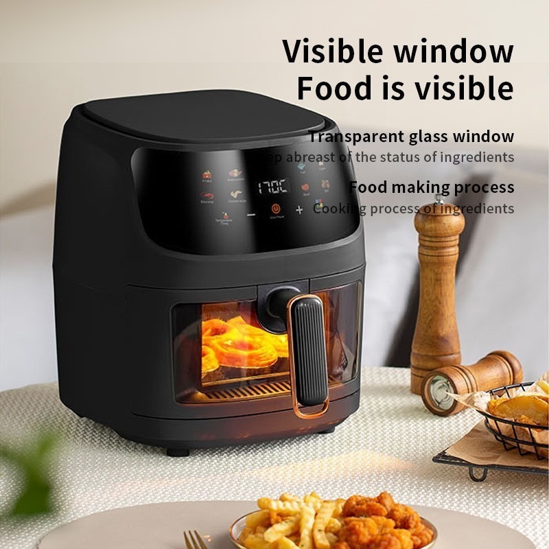 Smart Home Oven - 실버 크레스트 15L 대용량 스마트 에어프라이어,