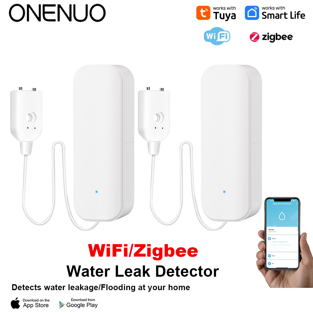 Smart Home Network - WiFi/Zigbee 워터 센서 Tuya 누출 경보