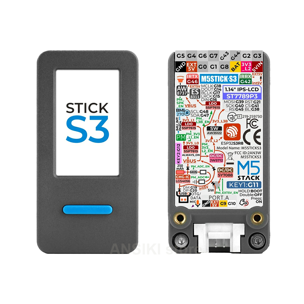 Smart Home Monitor - M5Stack M5StickS3 ESP32-S3 IoT 개발 키트,
