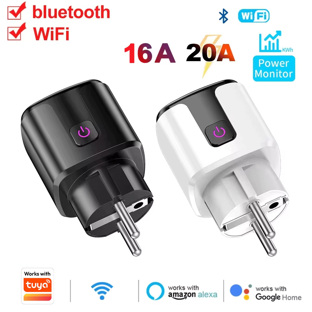 Smart Home Network - WiFi EU 스마트 소켓 플러그, 투야