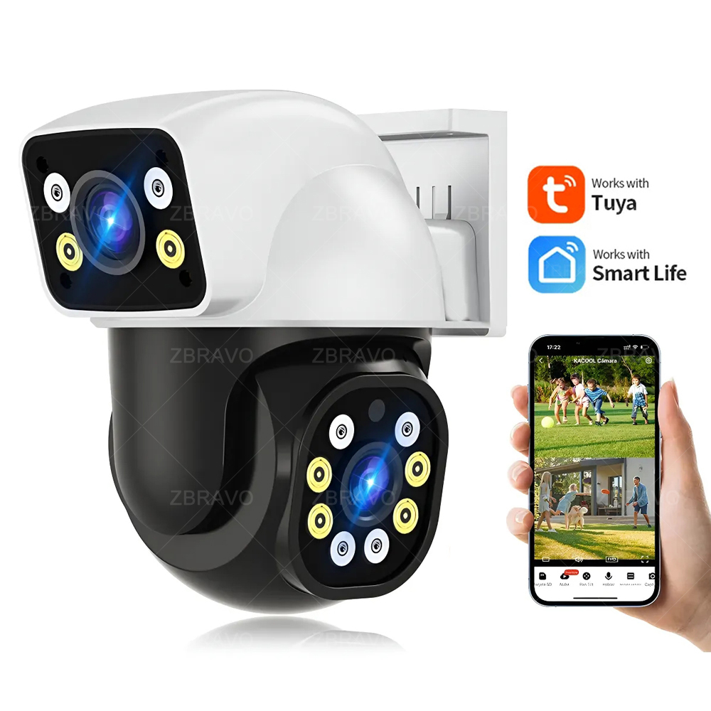 Smart Home Network - Smartlife 8MP WiFi Tuya 야외 카메라