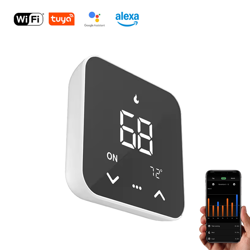 Smart Home Wifi - 2026년형 투야 와이파이 스마트 온도조절기 24V