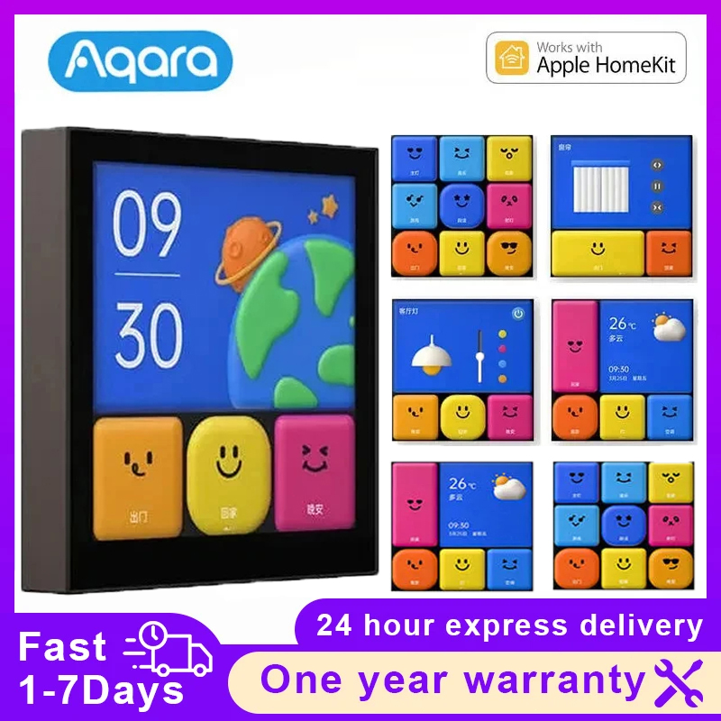 Smart Home Apple - Aqara 스마트 스위치 S1E 터치 컨트롤,