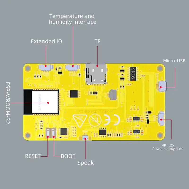 Smart Home Arduino - ESP32-3248S035 3.5인치 스마트 LCD 디스플레이 모듈