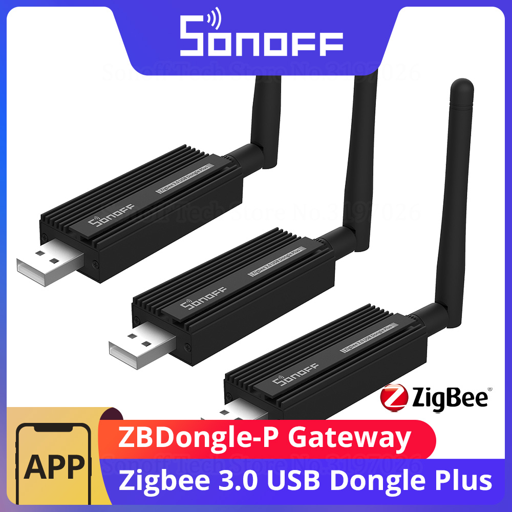 Smart Home Mqtt - SONOFF 지그비 게이트웨이 3.0, ZBDongle-P USB