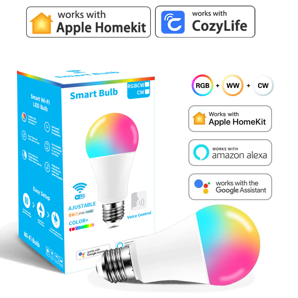 Smart Home Orvibo - 9W WiFi Homekit 라이트 램프 E27