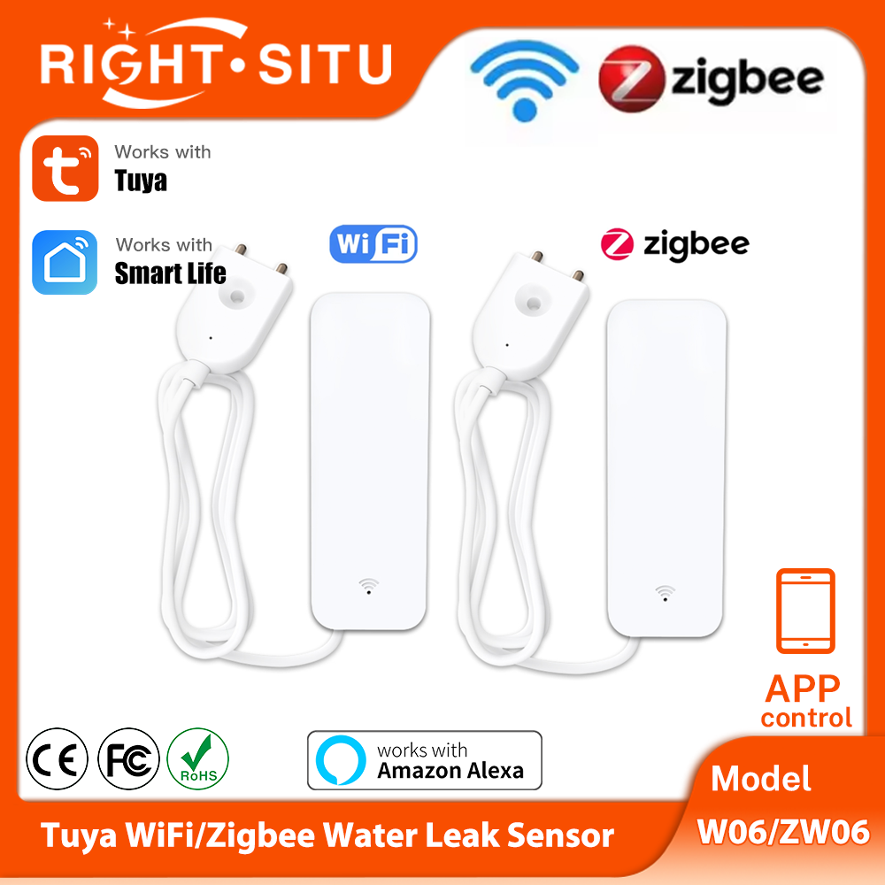 Smart Home Network - Tuya WiFi Zigbee 물 센서 스마트