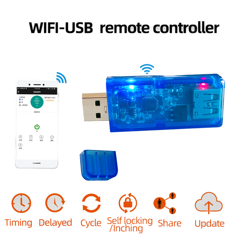 Smart Home Arduino - Sinilink WIFI-USB 휴대 전화 리모컨 3.5-20V