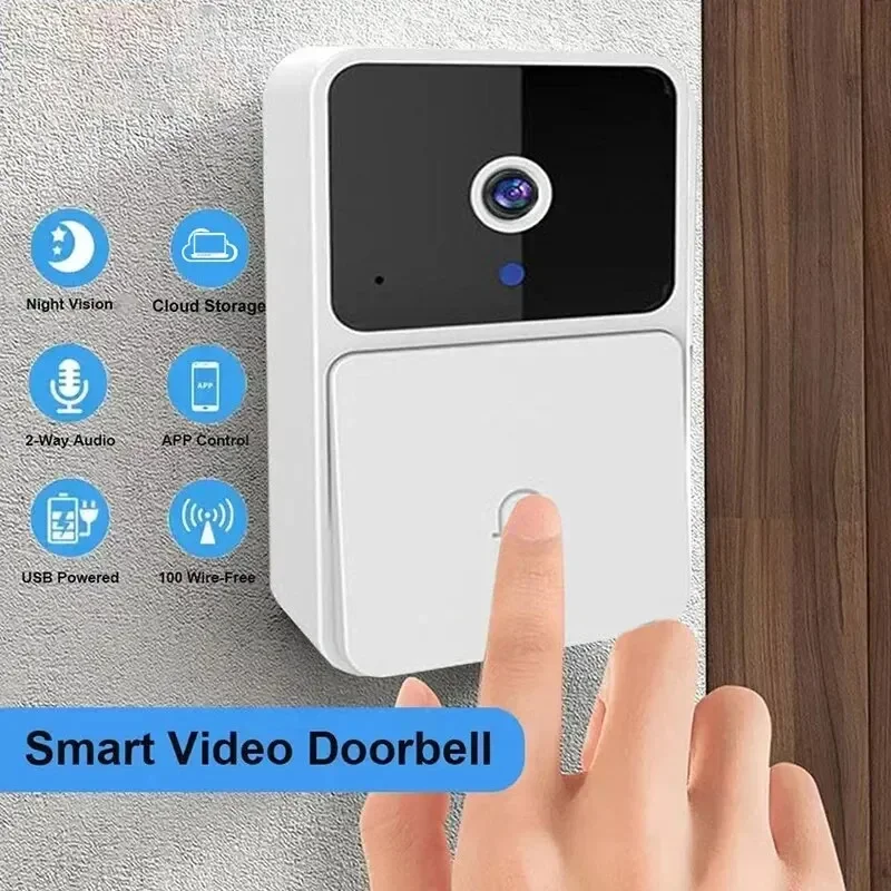 Smart Home Video Doorbell Installation - 비디오 도어벨 카메라 WiFi 무선 양방향
