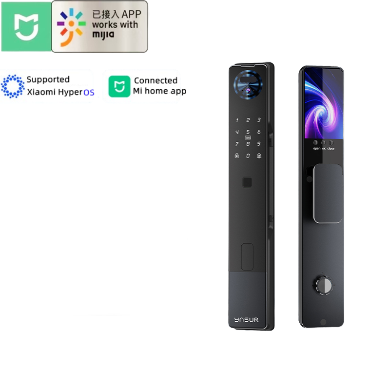 Smart Home Door Lock - 샤오미 미지아 미홈 앱 지문 도어벨