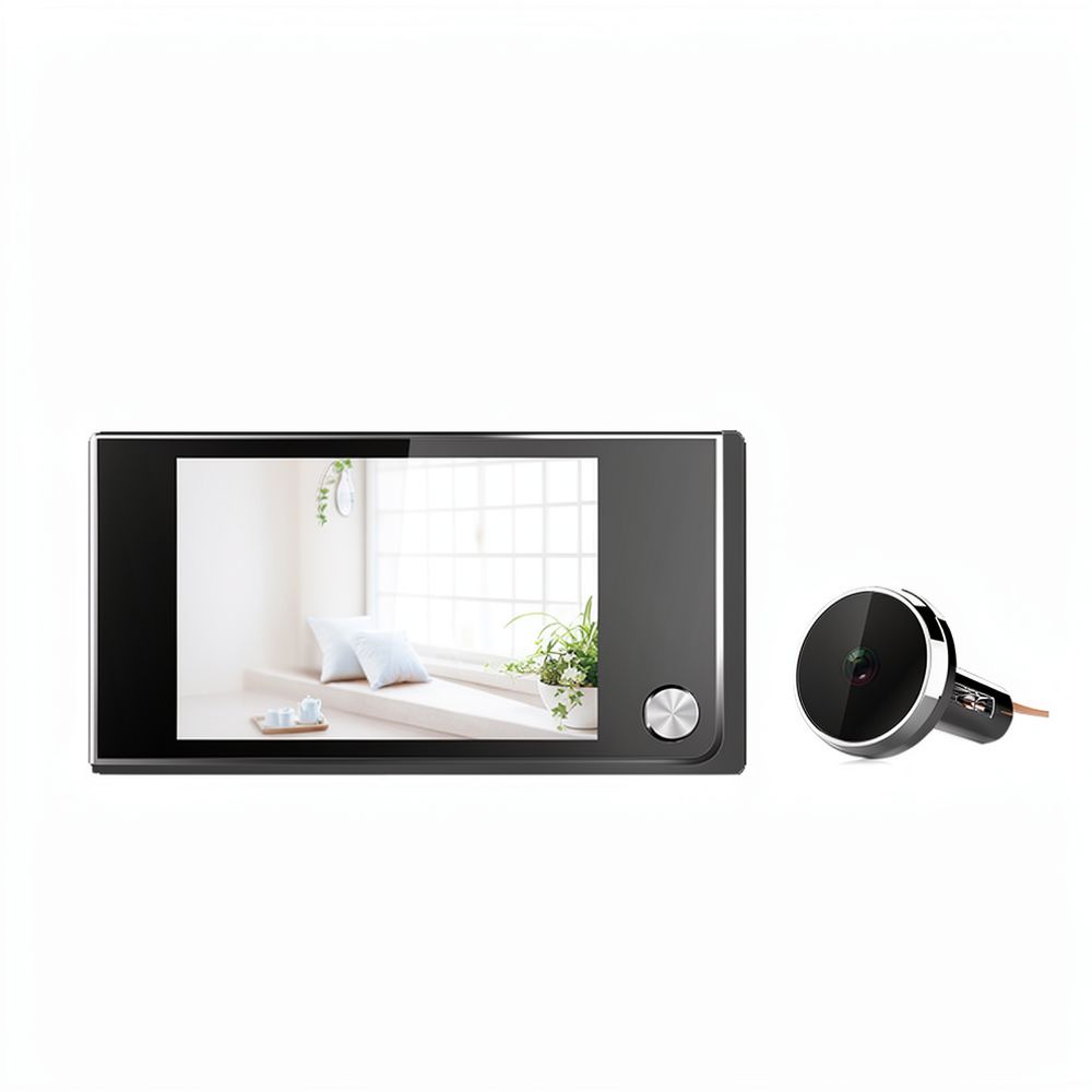 Smart Home Video Doorbell Installation - 스마트 디지털 현관 카메라, 3.5인치 HD