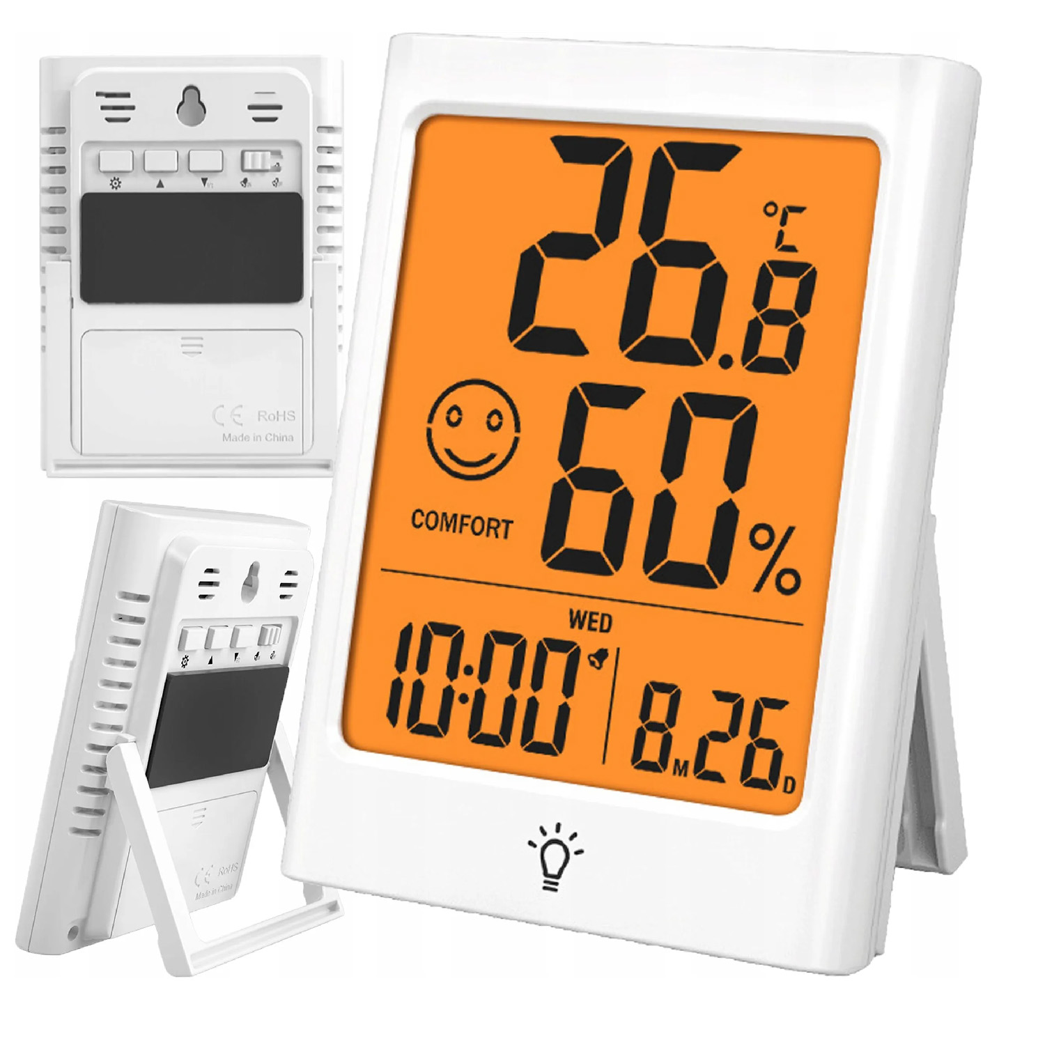 Smart Home Monitor - 팀룬 디지털 온도계 겸 습도계, 스마트