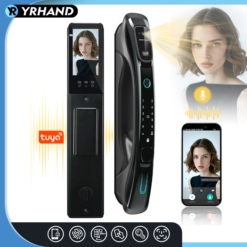 Smart Home Door Lock - 스마트 도어락 3D 얼굴인식 손바닥정맥 지문인식