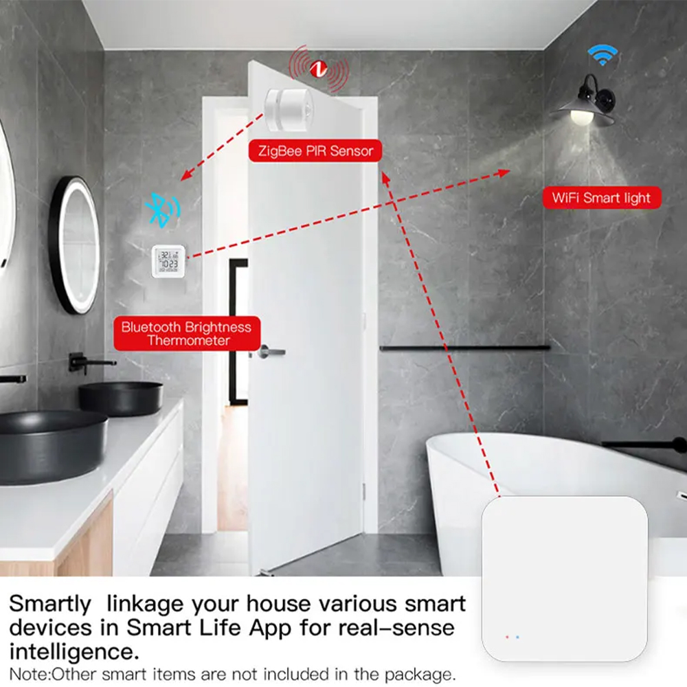 Tuya Zigbee 블루투스 멀티 모드 게이트웨이 허 - Smart Home Zentrale 리뷰 및 가격