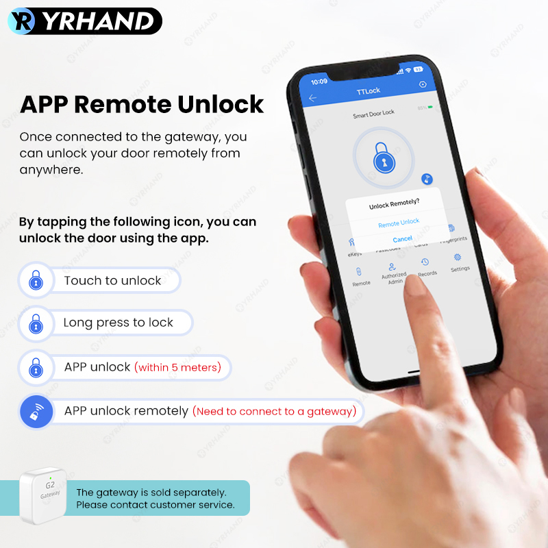 블루투스 TTLock 앱 지문 잠금 장치 Cerradu - Smart Home Dashboard 리뷰 및 가격