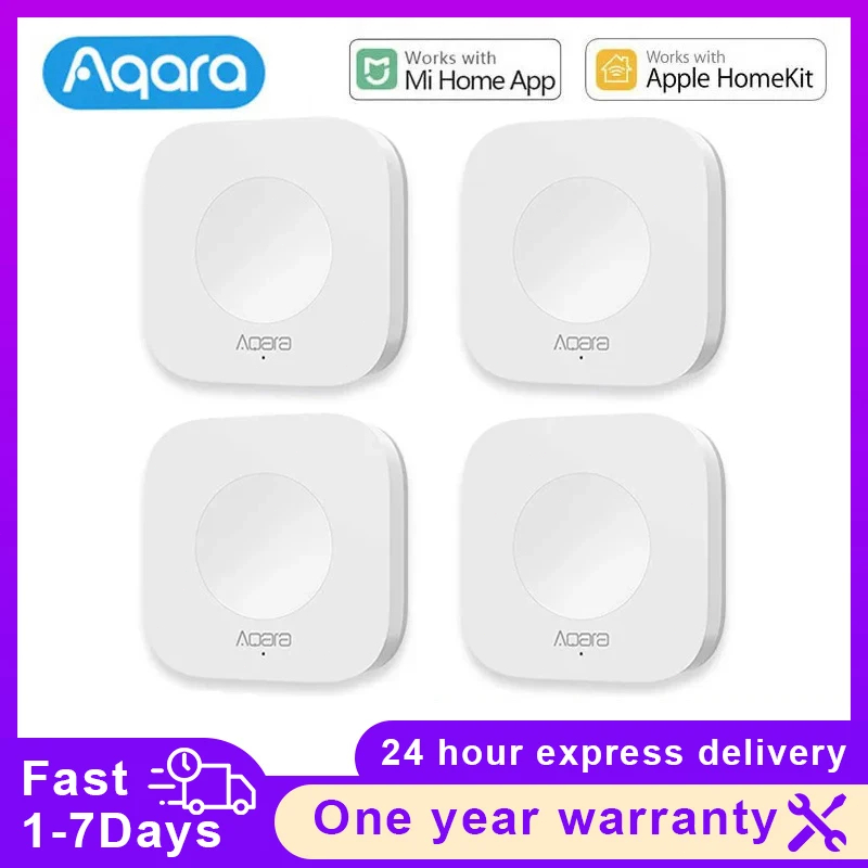 Aqara 스마트 홈 센서 무선 미니 스위치 지그비 단 - Smart Home Apple 리뷰 및 가격