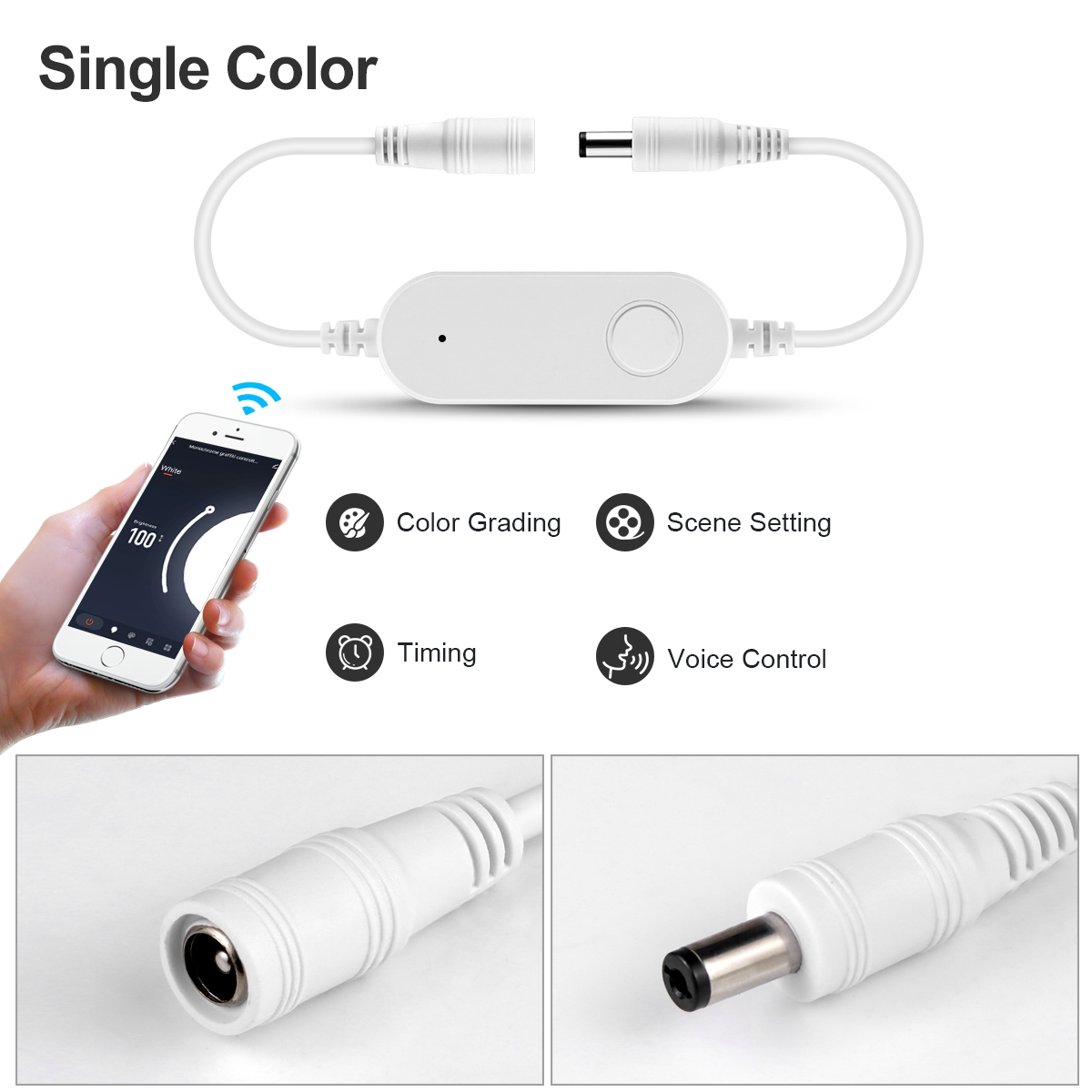 RGB LED 스트립 컨트롤러, 스마트 홈 USB/DC - Smart Power Strip 리뷰 및 가격