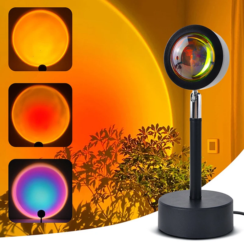 스마트 LED 선셋 램프, 다채로운 변화, 블루투스 앱 - Smart Home Network 리뷰 및 가격