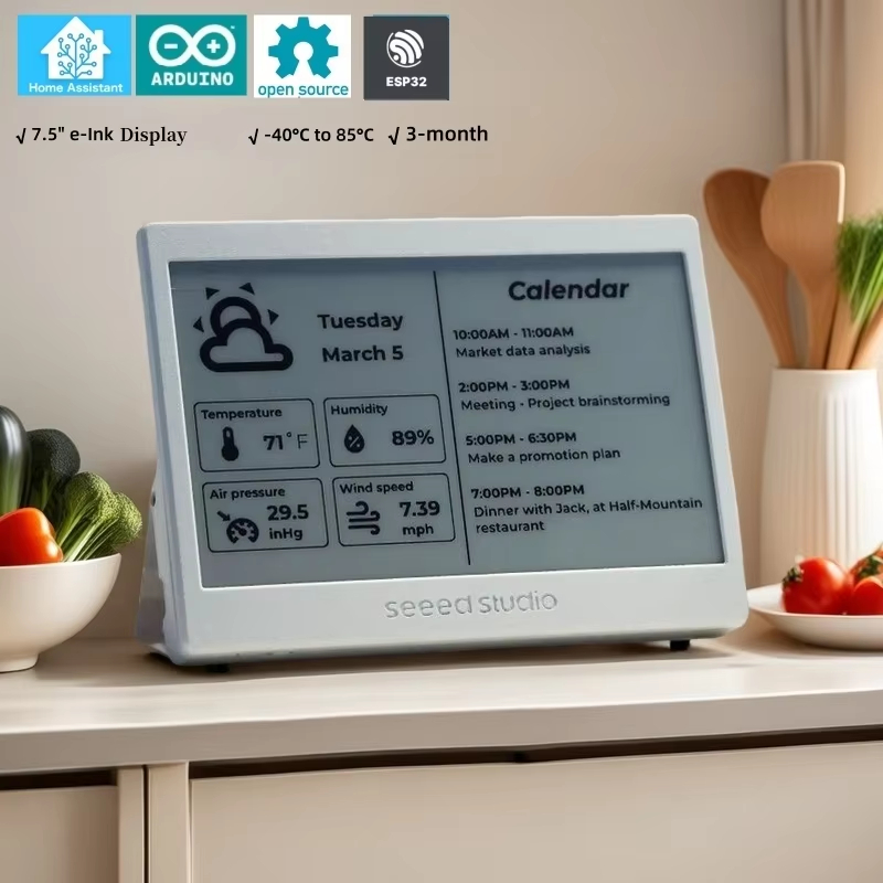 XIAO ESP32 전자 종이 디스플레이 패널, 7.5 - Smart Home Arduino 리뷰 및 가격