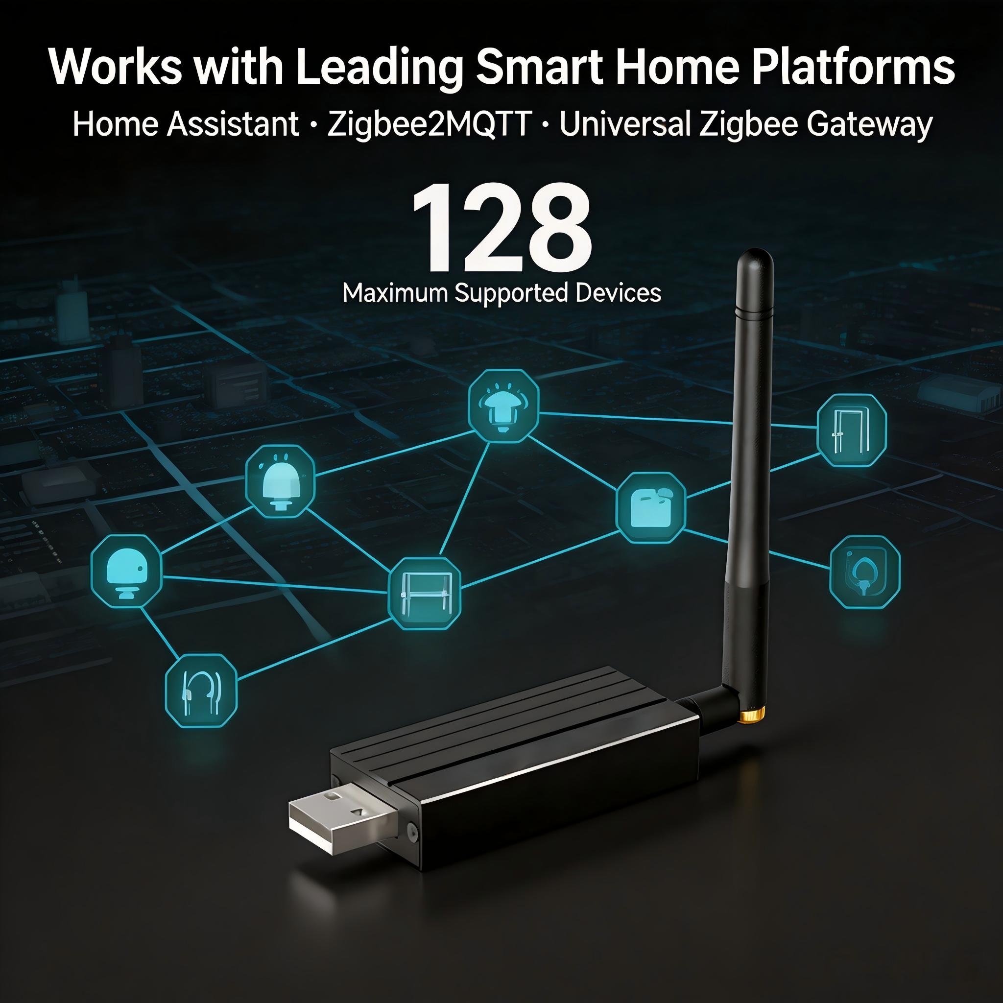Zigbee 3.0 USB 동글, Zigbee2MQTT - Smart Home Zentrale 리뷰 및 가격