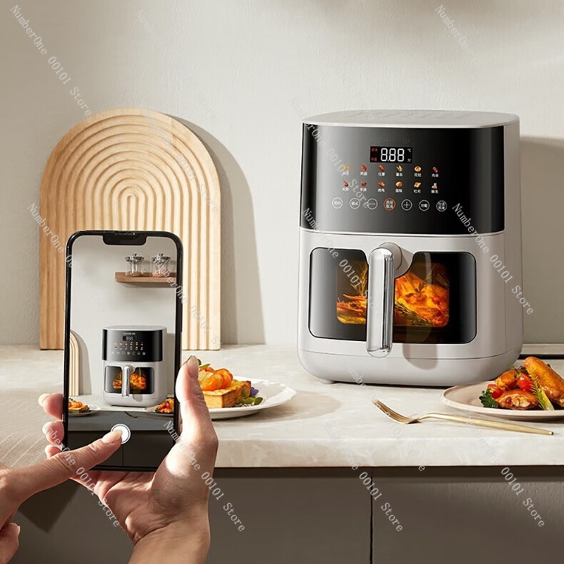 홈키친 비저블 에어프라이어 6.5L 완전 자동 스팀 에 - Smart Home Oven 리뷰 및 가격