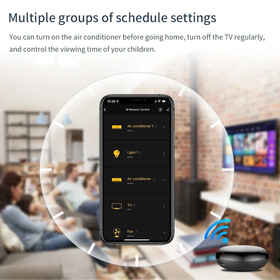 Tuya WiFi 스마트 범용 IR 원격 제어 Alex - Smart Home Orvibo 리뷰 및 가격