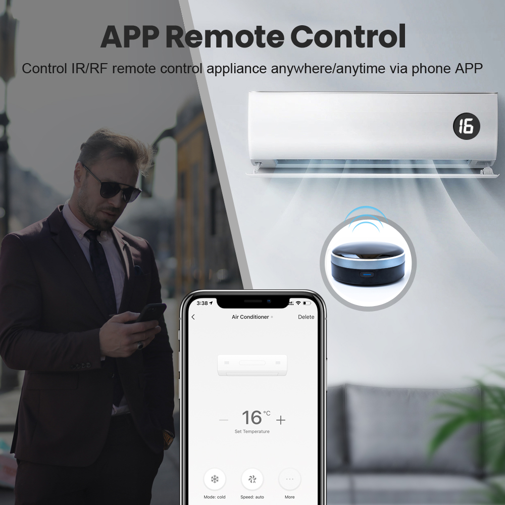 Tuya IR RF 433/315 TV AC 커튼 롤러 - Smart Home Orvibo 리뷰 및 가격
