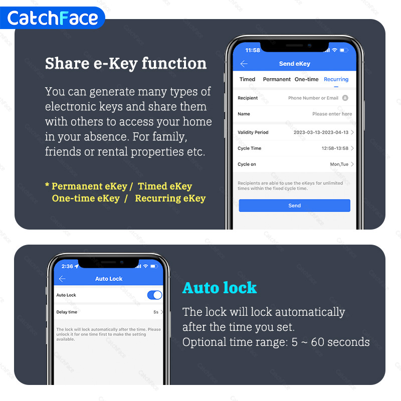 블루투스 지문 도어 잠금 장치 TTLock App 코드 - Smart Home Dashboard 리뷰 및 가격