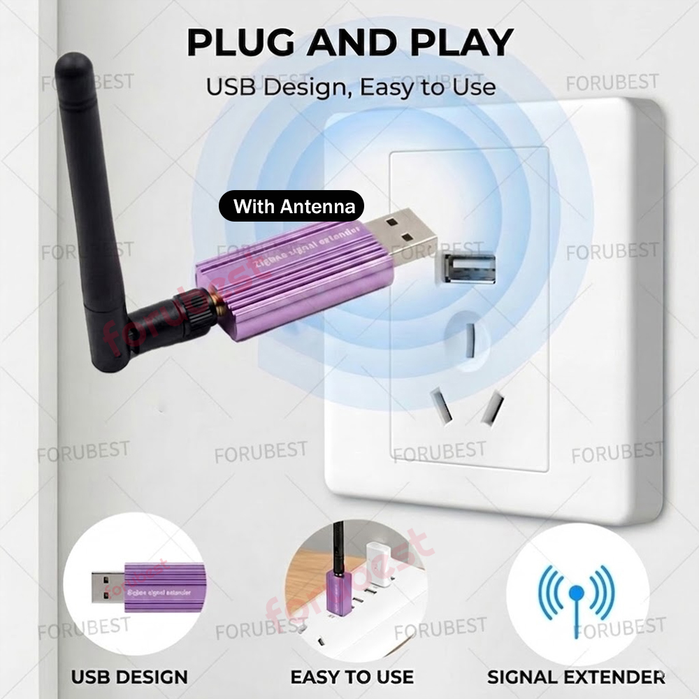 Zigbee 3.0 USB 신호 리피터 범위 확장기 증 - Smart Home Mqtt 리뷰 및 가격