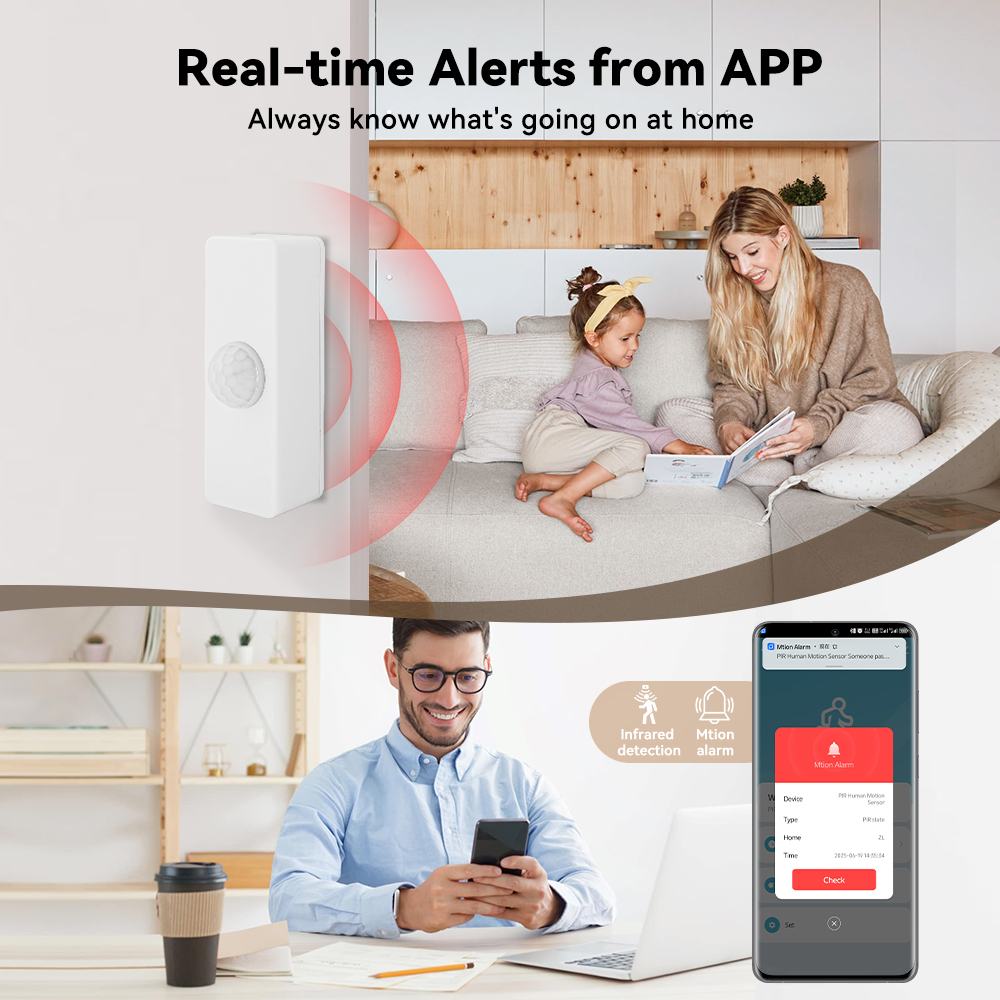 Tuya 스마트 PIR 모션 센서 스마트 홈 WiFi  - Smart Home Monitor 리뷰 및 가격