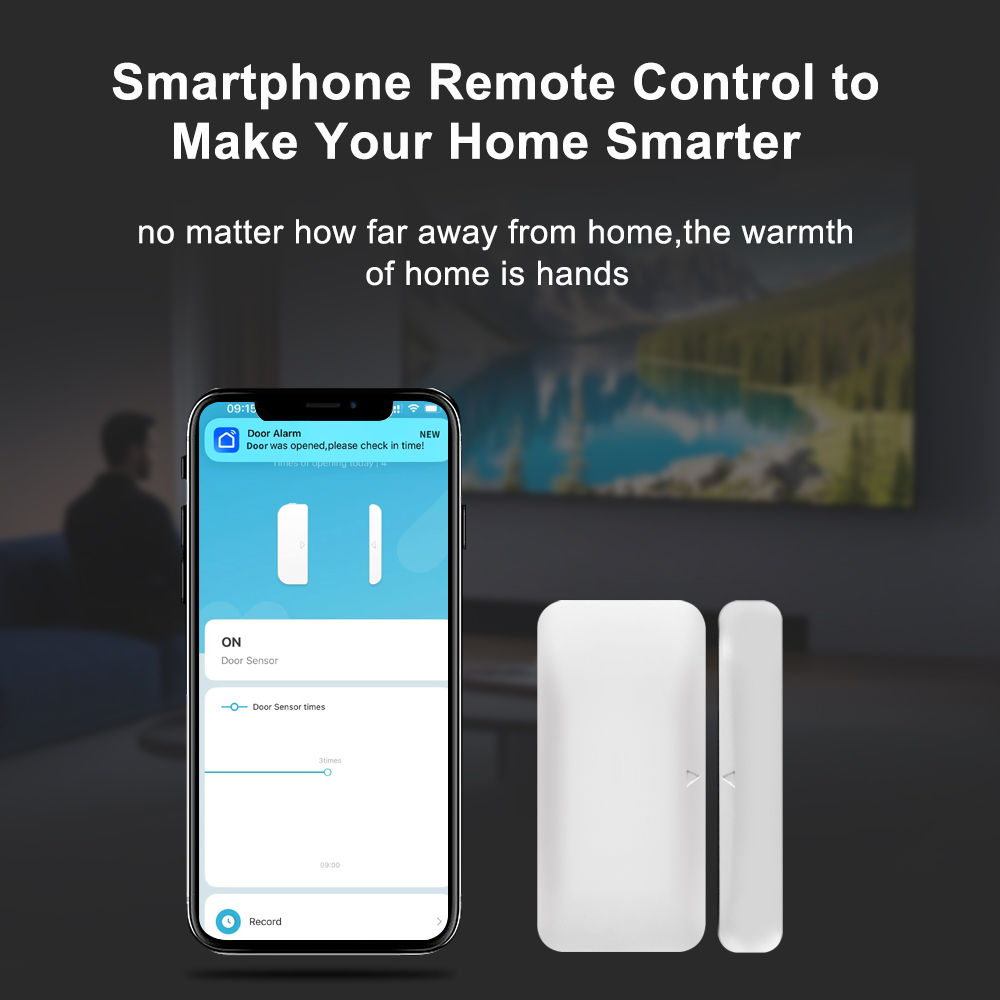 Tuya Zigbee 무선 도어 윈도우 센서 미니 스마 - Smart Home For Windows 리뷰 및 가격