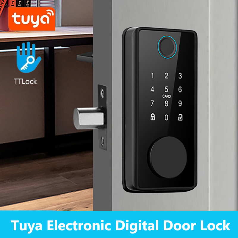 스마트 지문 데드볼트 잠금장치 래치/도어 센서 포함 T - Smart Home Door Lock 리뷰 및 가격