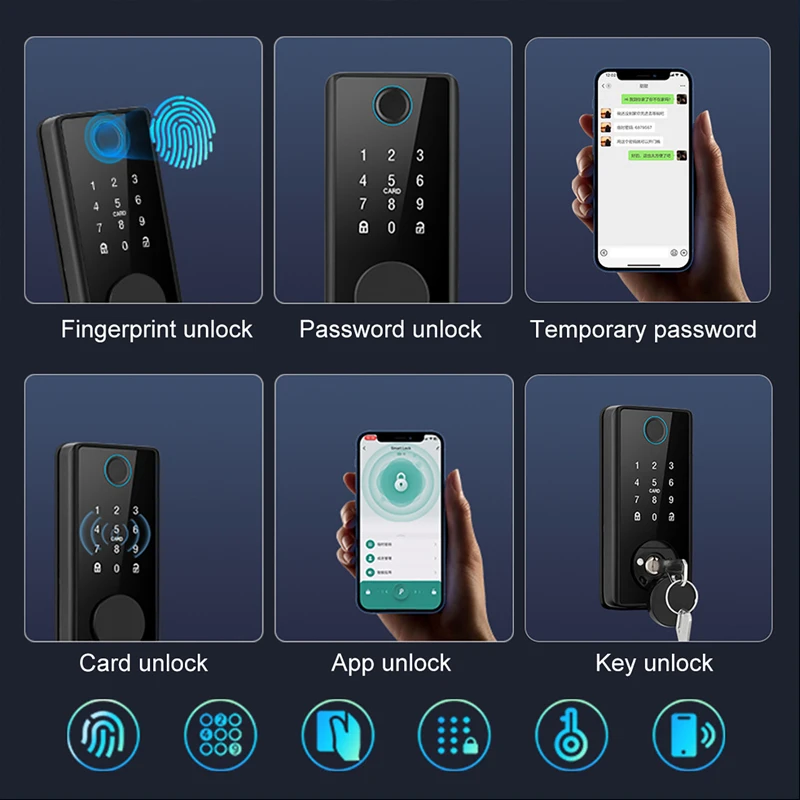 스마트 지문 데드볼트 잠금장치 래치/도어 센서 포함 T - Smart Home Door Lock 리뷰 및 가격