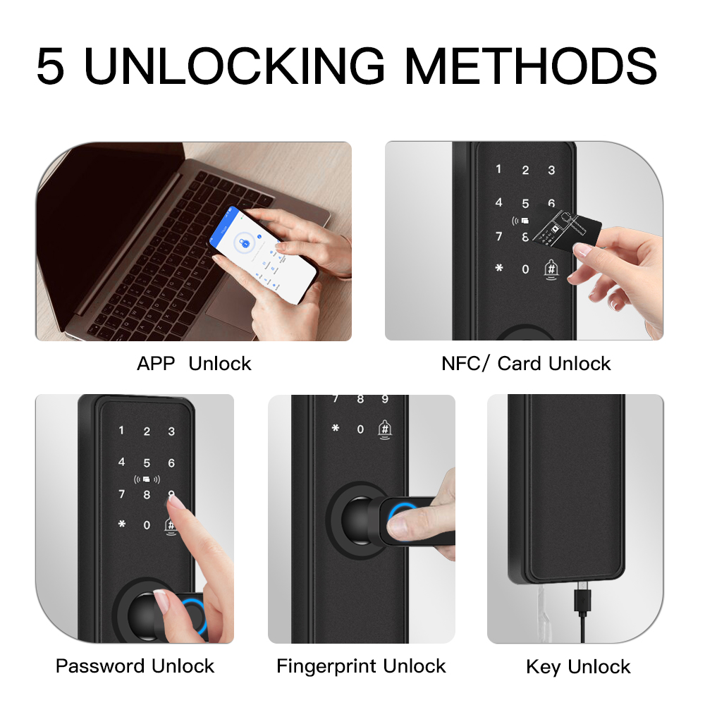 스마트 도어락 블루투스 호환 TTLock 앱 디지털 전 - Smart Home Door Lock 리뷰 및 가격