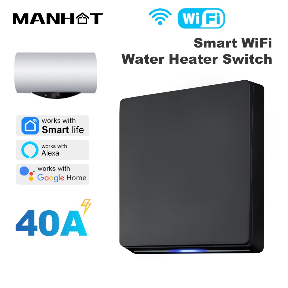MANHOT 스마트 와이파이 EU 온수기 보일러 스위치 - Smart Home Button 리뷰 및 가격