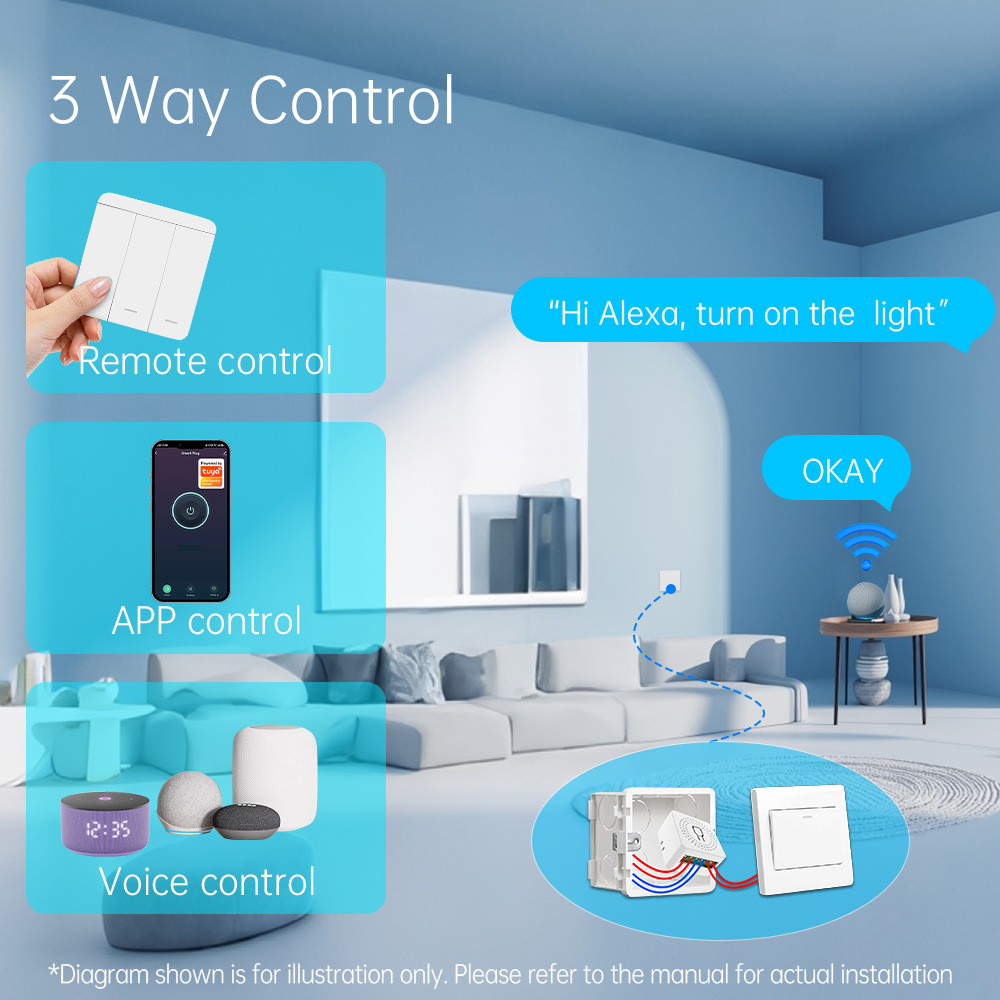 투야 와이파이 스마트 조명 스위치 스마트 홈 무선 RF - Smart Home Button 리뷰 및 가격