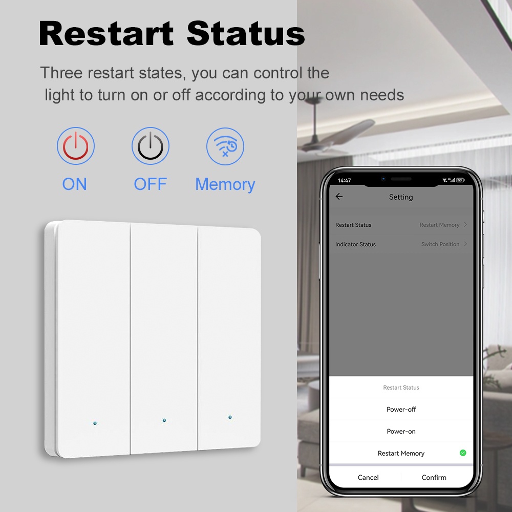 스마트 라이프 지그비 푸시 버튼 스위치 1 2 3 갱  - Smart Home Button 리뷰 및 가격