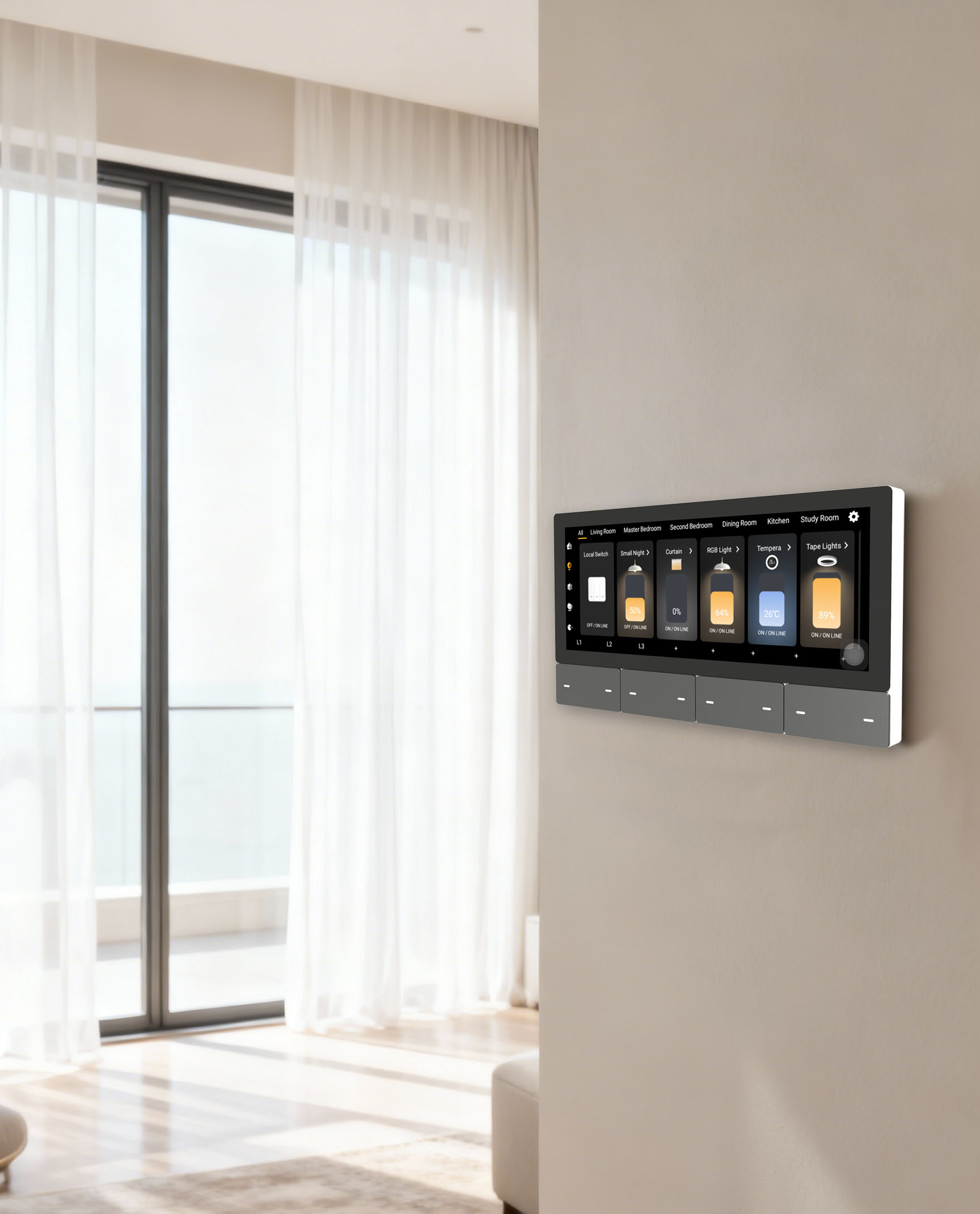 F5 투야 UK 터치스크린 뮤직 플레이어 호스트 스마트 - Smart Home Control 리뷰 및 가격
