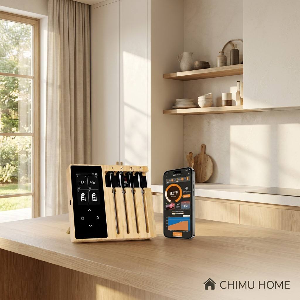 【CHIMU HOME】스마트 무선 고기 온도계 TFT  - Smart Home Oven 리뷰 및 가격