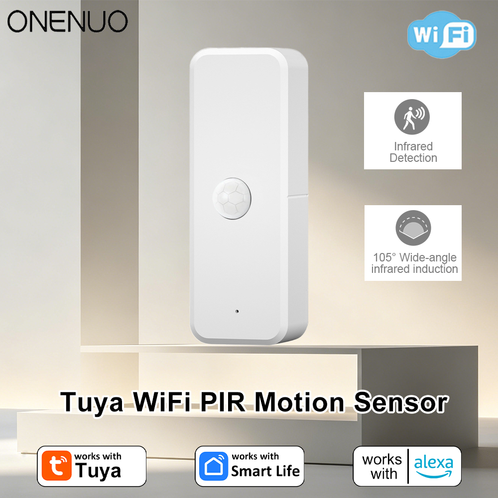 새로운 Tuya WiFi PIR 모션 감지기 인체 적외 - Smart Home Network 리뷰 및 가격
