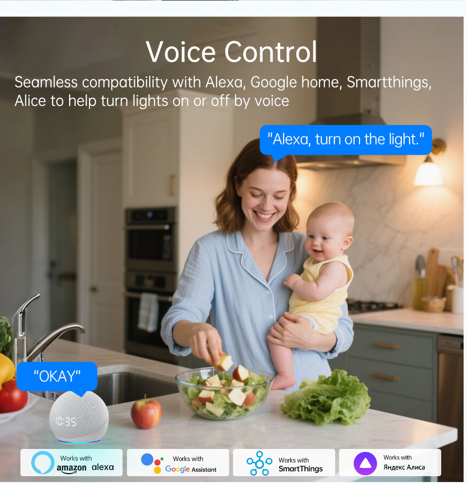1 2 3 4 갱 와이파이 RF 433mhz 터치 벽  - Smart Home Monitor 리뷰 및 가격