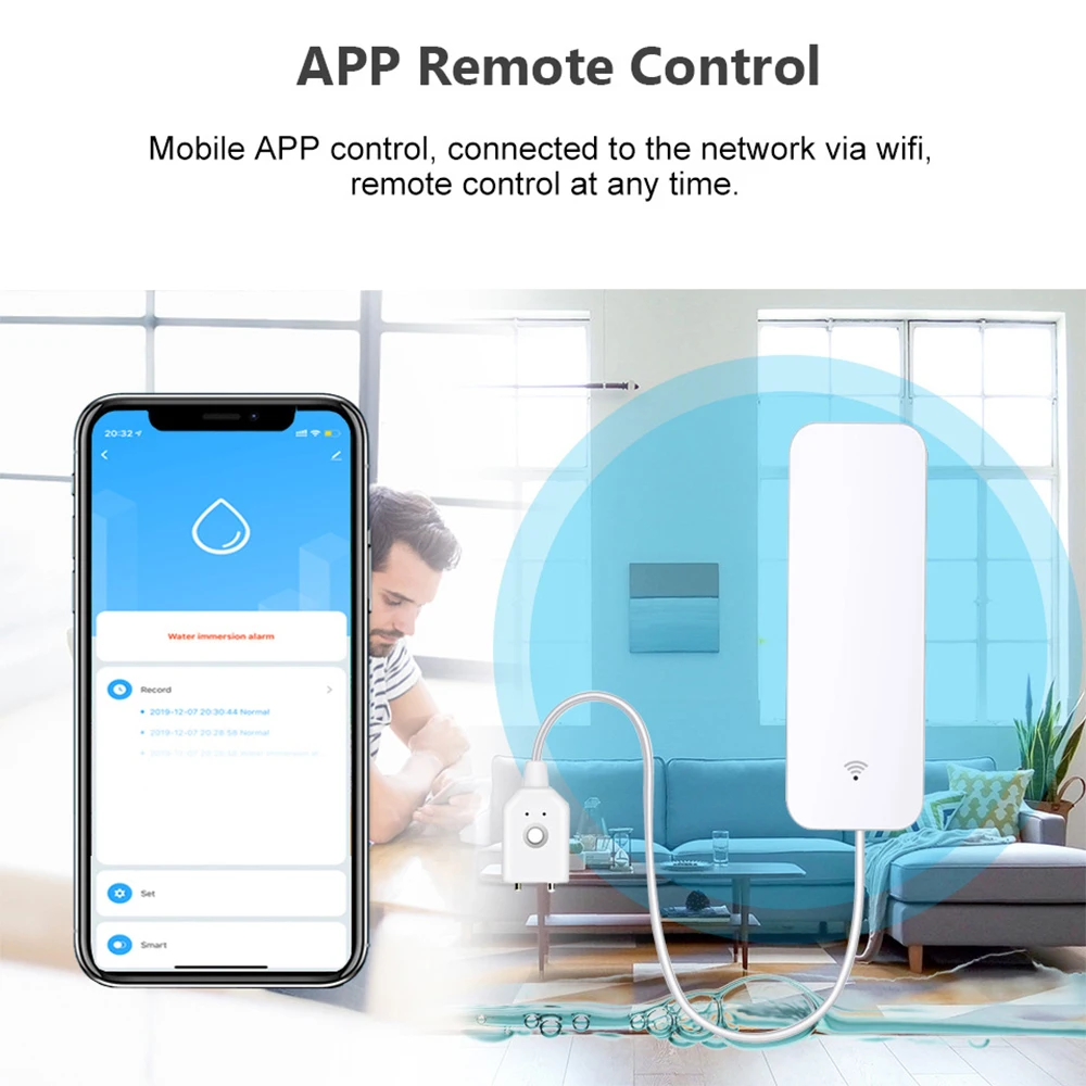 Tuya WiFi Zigbee 물 센서 스마트 누수 감 - Smart Home Network 리뷰 및 가격