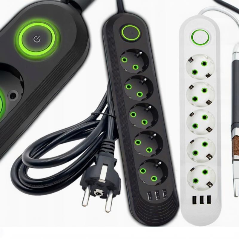 EU 플러그 스마트 파워 스트립 연장 코드 네트워크 필 - Smart Power Strip 리뷰 및 가격