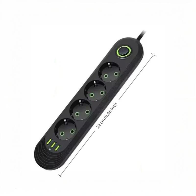 EU 플러그 스마트 파워 스트립 연장 코드 네트워크 필 - Smart Power Strip 리뷰 및 가격